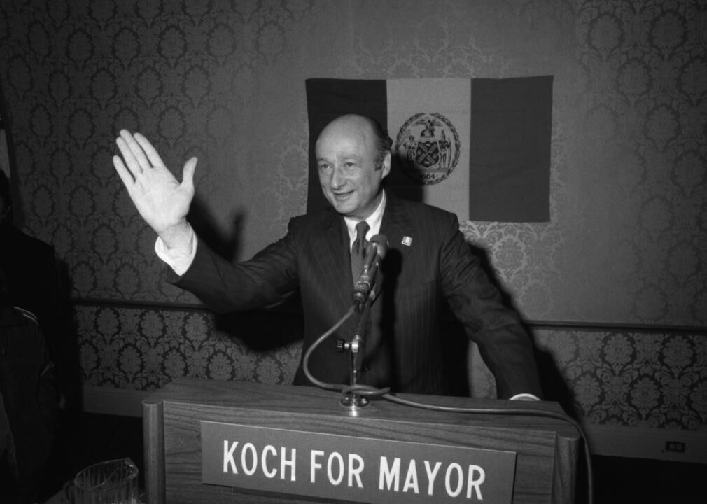 1978: Ed Koch elected mayor